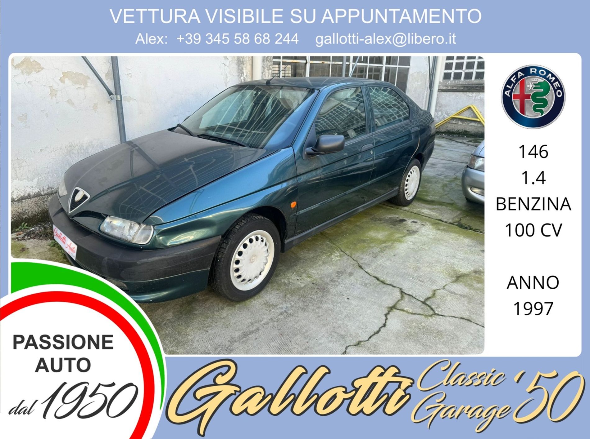 1.4i 16V Twin Spark cat - Gallotti Auto